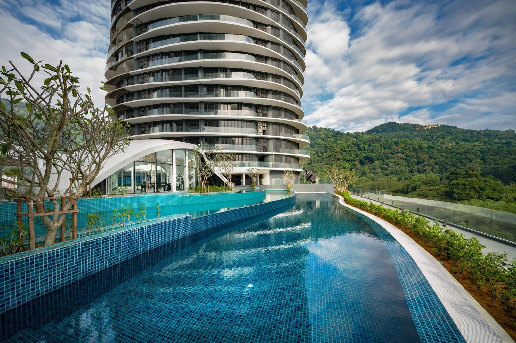 Arte Serviced Apartment @ Penang Gelugor Exteriör bild