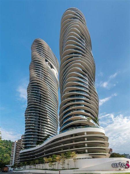 Arte Serviced Apartment @ Penang Gelugor Exteriör bild