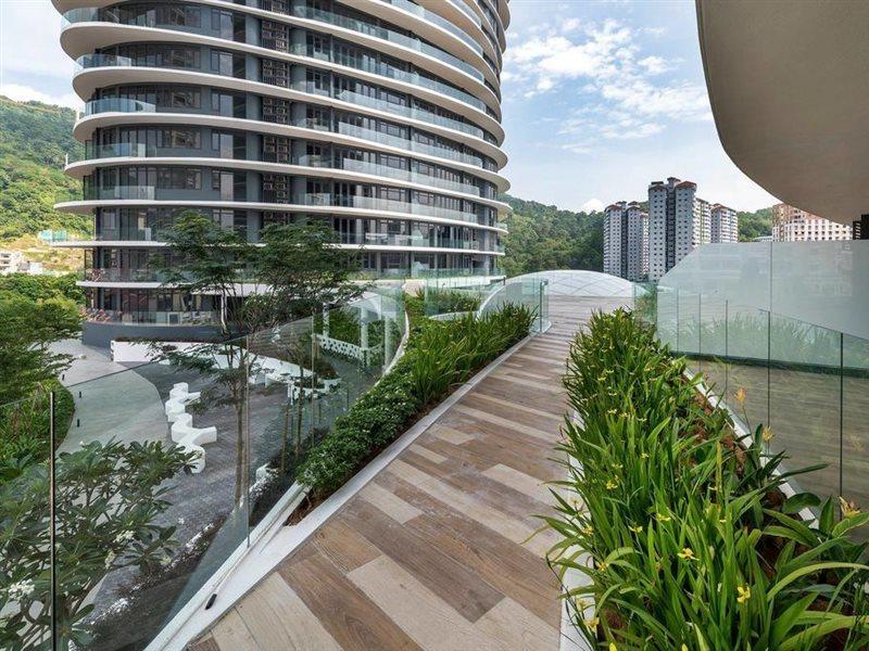 Arte Serviced Apartment @ Penang Gelugor Exteriör bild
