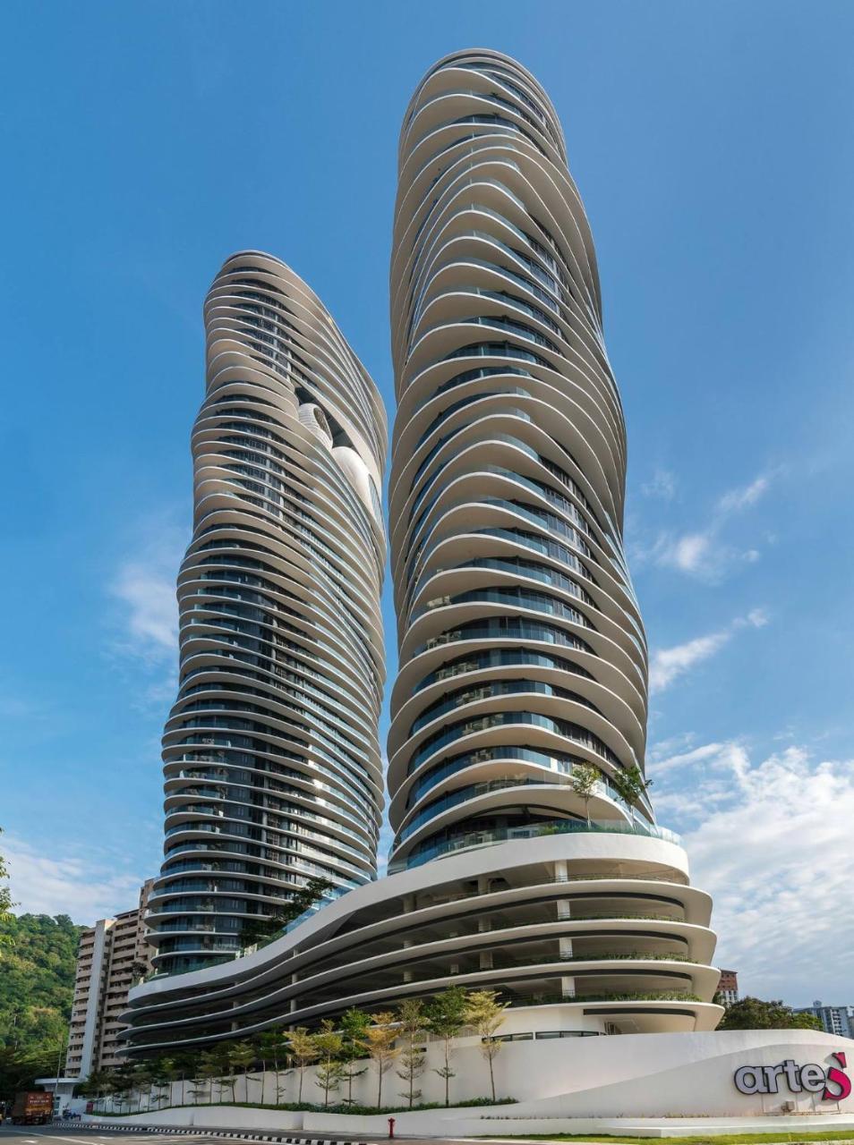 Arte Serviced Apartment @ Penang Gelugor Exteriör bild