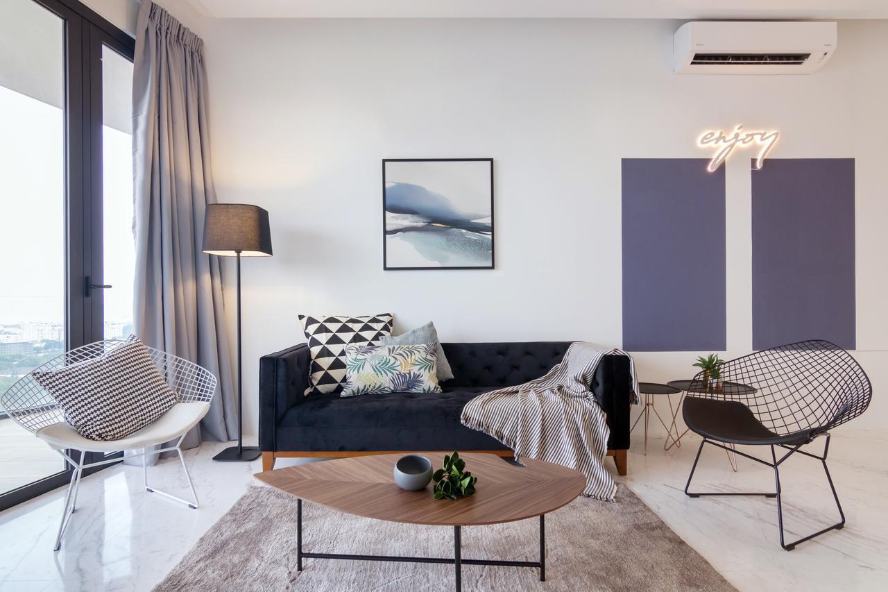 Arte Serviced Apartment @ Penang Gelugor Exteriör bild