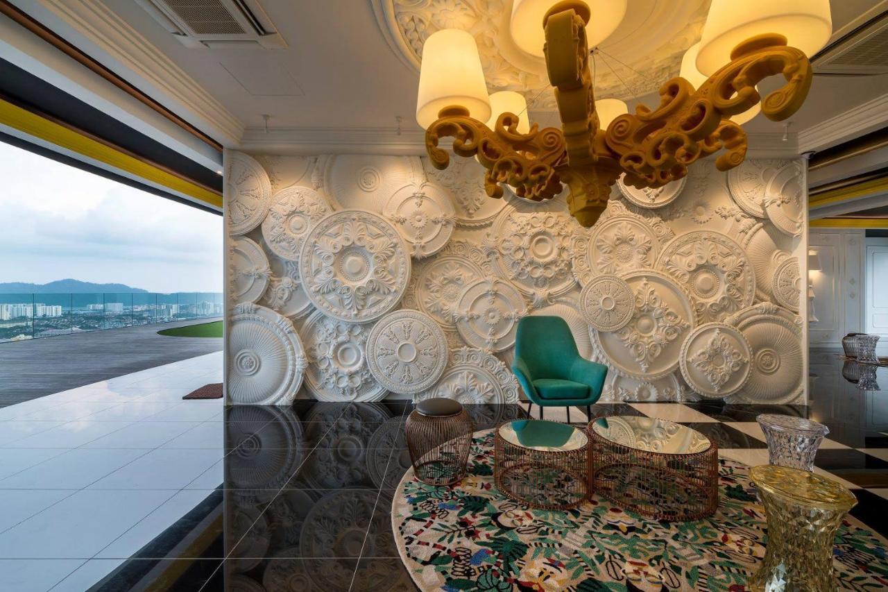 Arte Serviced Apartment @ Penang Gelugor Exteriör bild