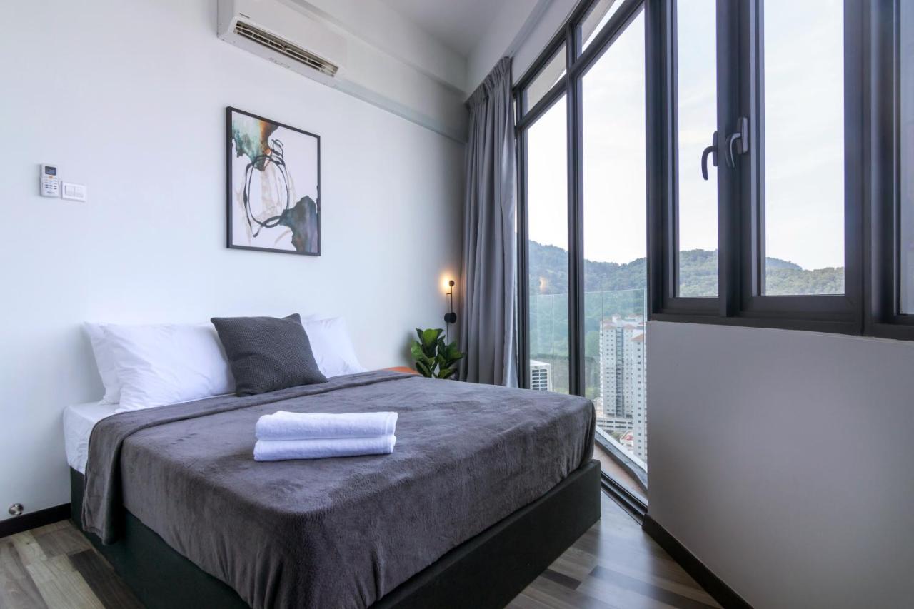 Arte Serviced Apartment @ Penang Gelugor Exteriör bild