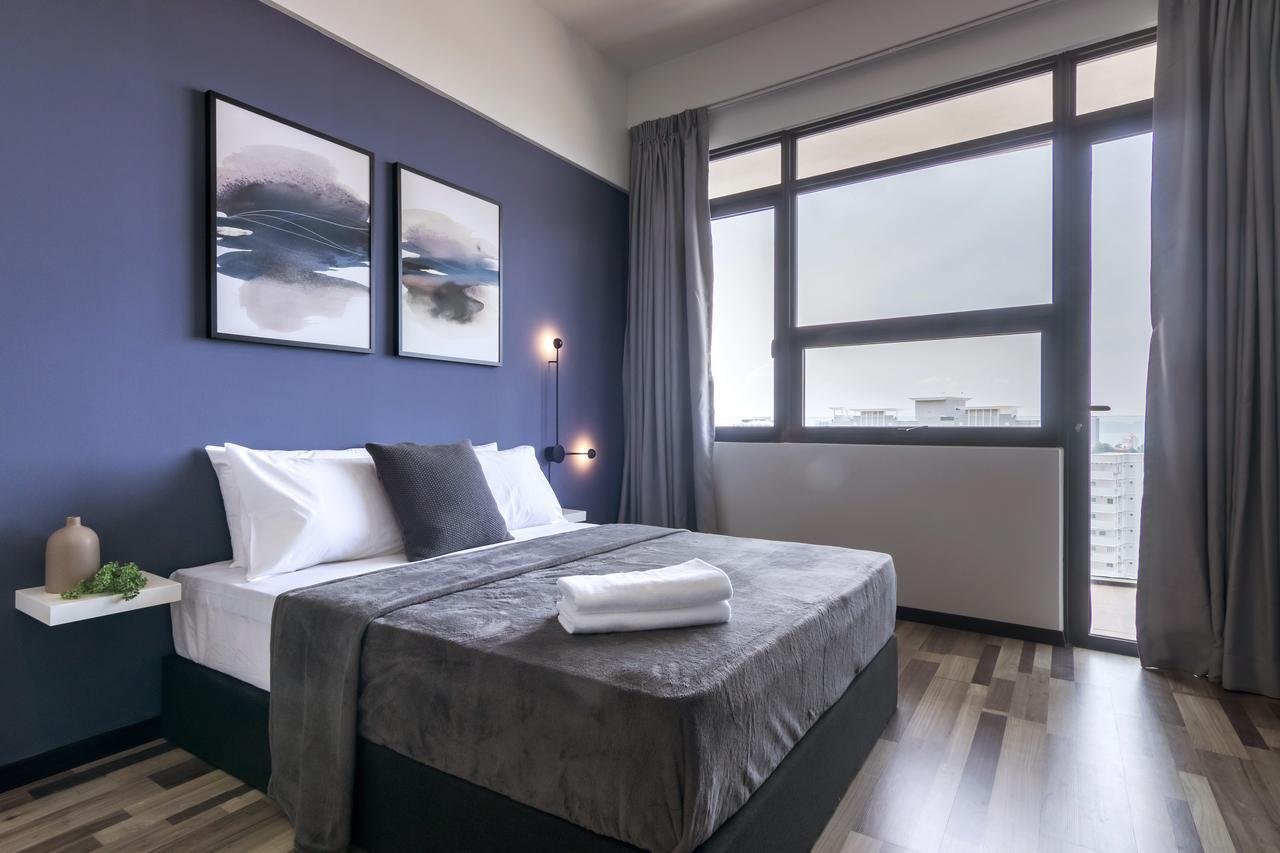 Arte Serviced Apartment @ Penang Gelugor Exteriör bild