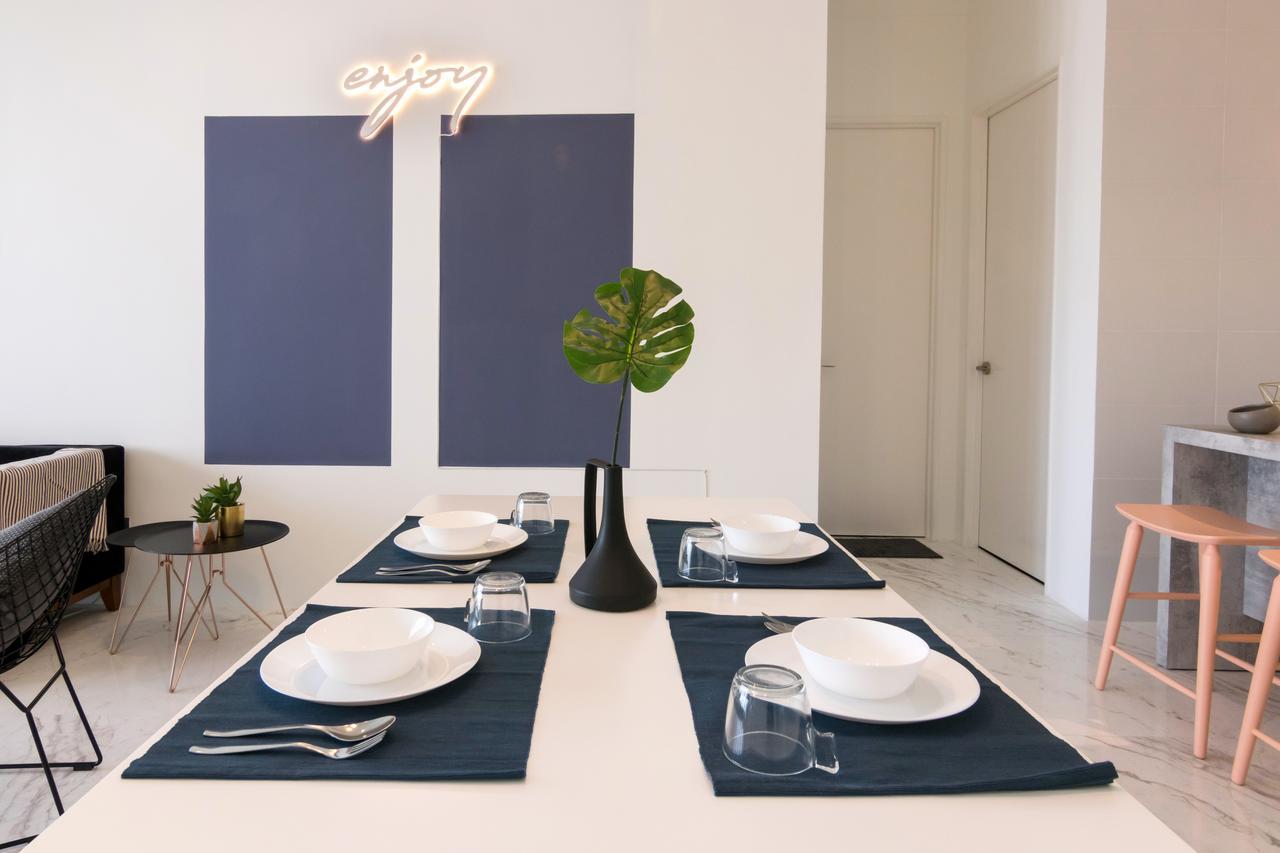 Arte Serviced Apartment @ Penang Gelugor Exteriör bild