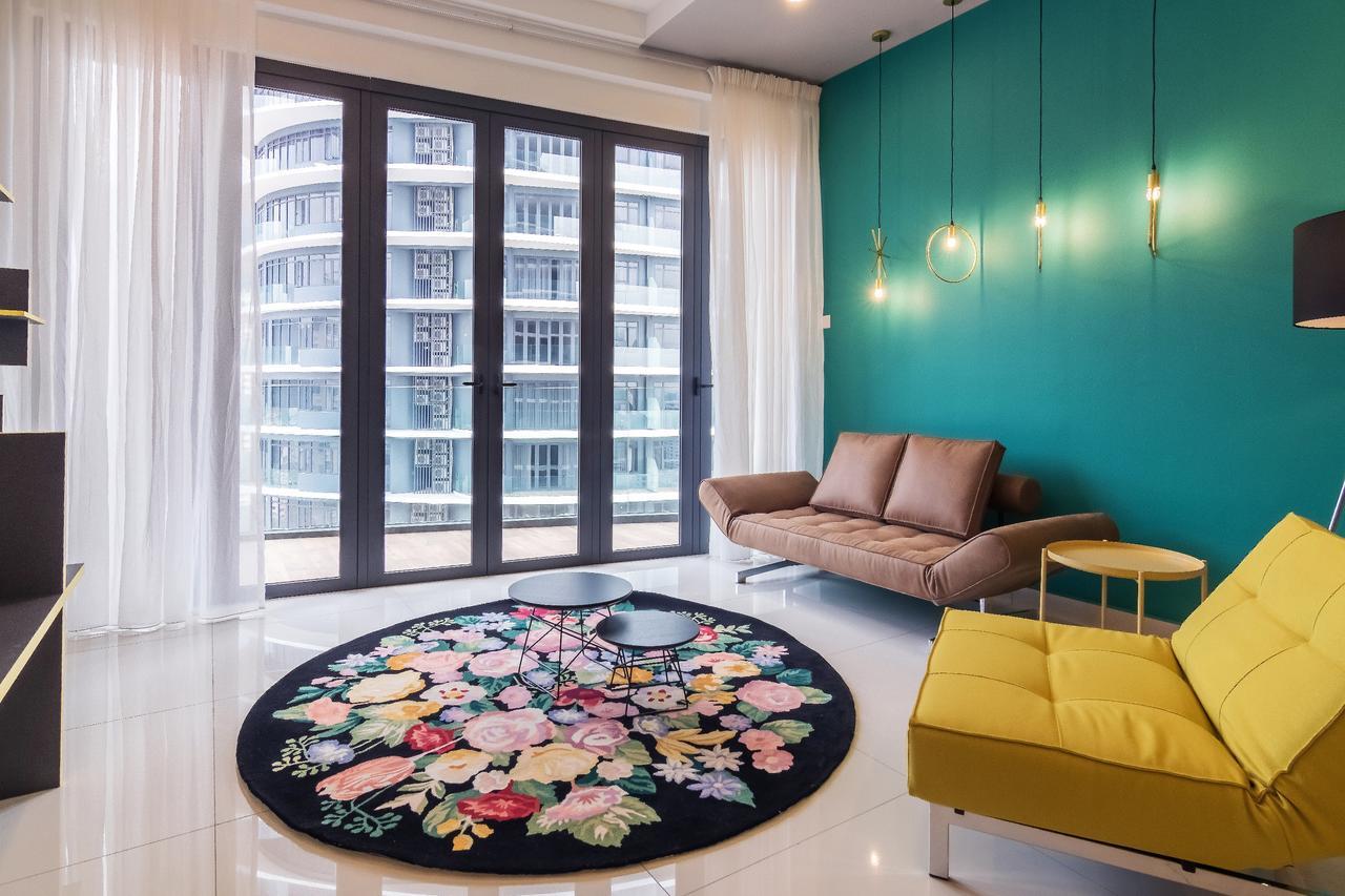 Arte Serviced Apartment @ Penang Gelugor Exteriör bild
